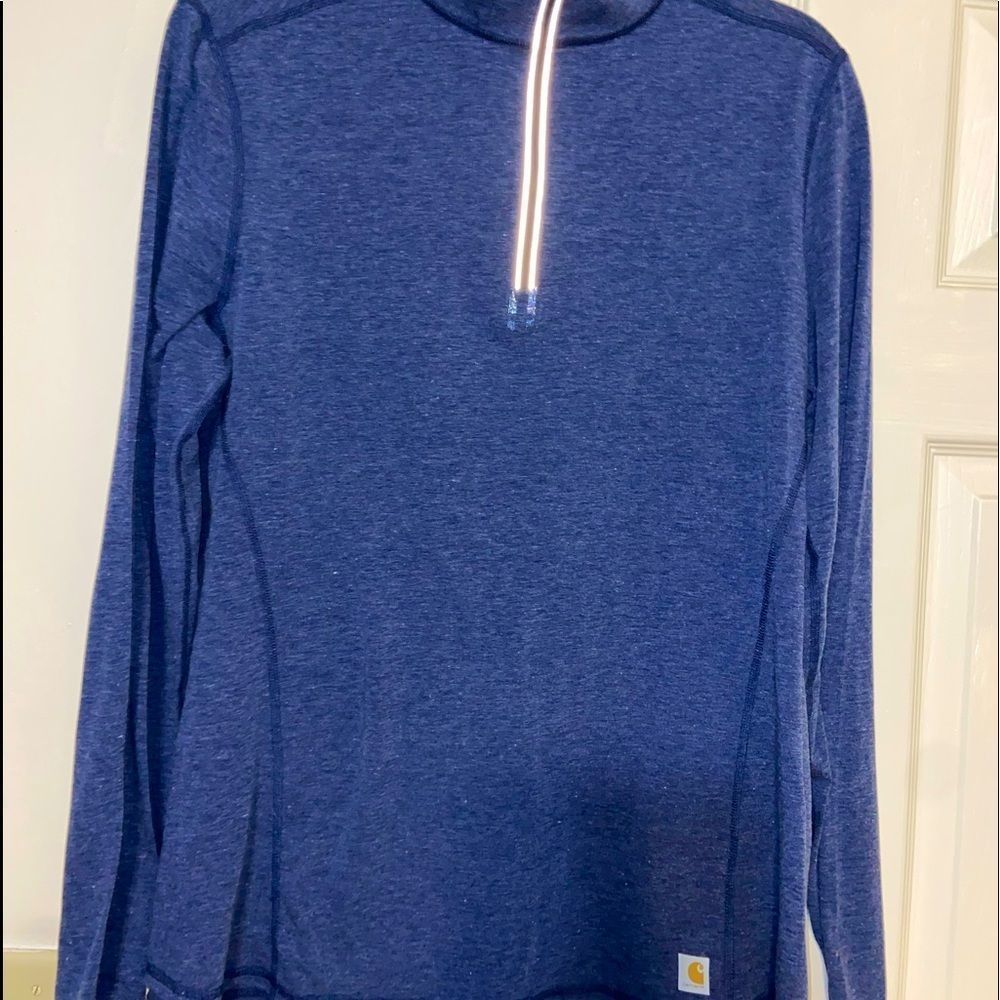 Carhartt force 3/4 zip lightweight long sleeve shirt